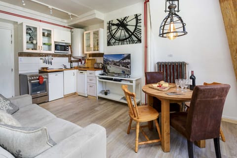 Open plan lounge and dining area