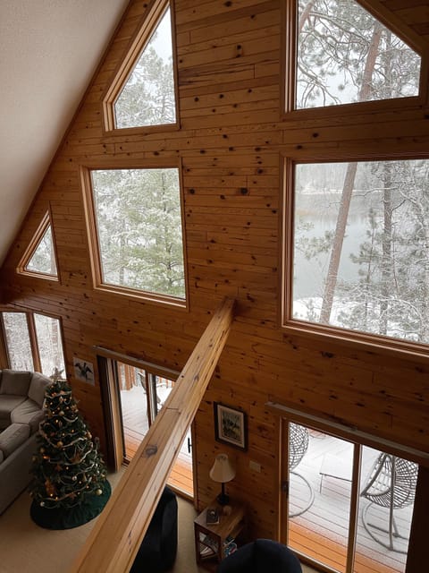 Winter at Deer Lake Chalet offers incomparable beauty.