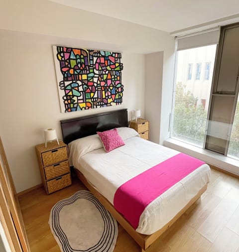 Bedroom with private bathroom