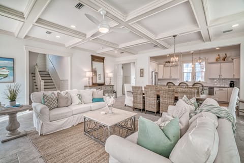 Living Room - Furnished with Two Plush Sofas