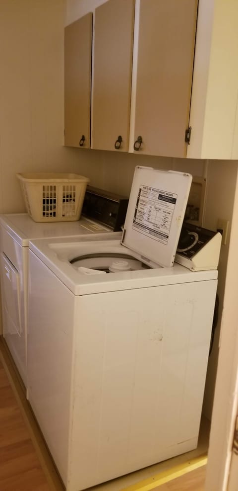 Laundry area.