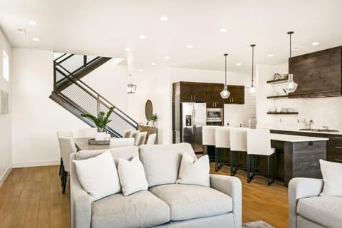 Open concept living spaces allow groups to gather easily!