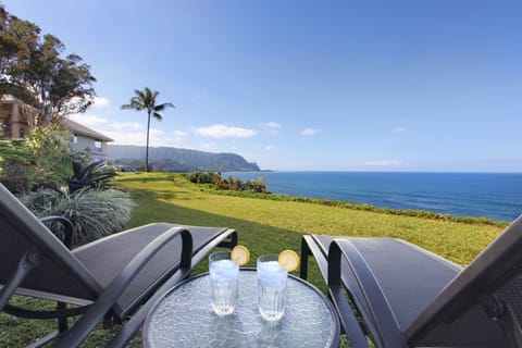 Relax on your lanai with this view.