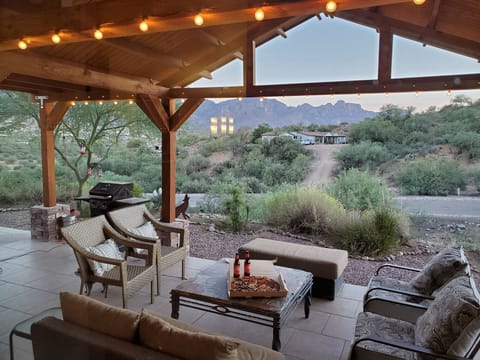 Front porch with amazing views