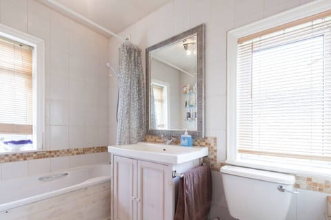 Private bathroom for your stay, no one else will come upstairs on your visit