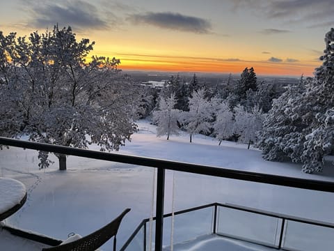 Booking for winter? Snow November through February is likely. 
