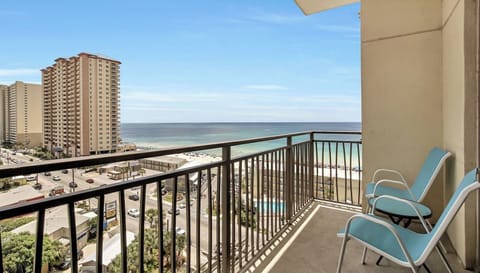 Stunning gulf views from the balcony!