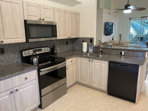 Full kitchen upstairs 