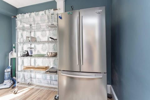 Spacious refrigerator and storage for your stay