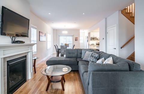 Open concept living area