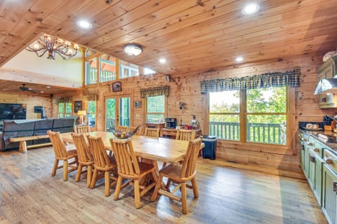 Dining Area | 3-Story Home | Board Games | Fireplace