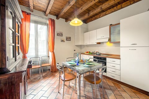 Kitchen and dining area