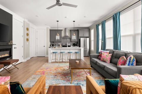 Open space so nobody misses the fun!