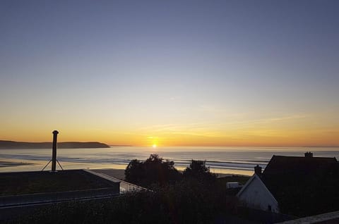 Sunset from Rosalies garden, glorious!