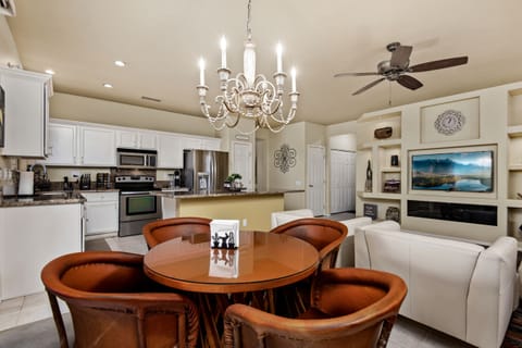indoor table off kitchen