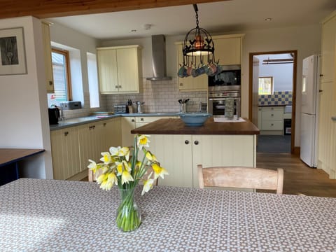 Kitchen and additional dining space