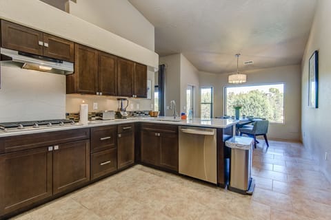 Completely Remodeled Kitchen Offering Double Convection Ovens
