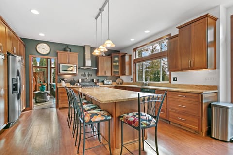 Get your chef hat on in your fully equipped kitchen.