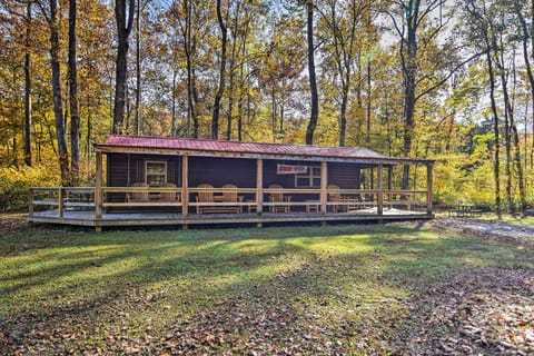 Cabin Exterior | Furnished Wraparound Porch