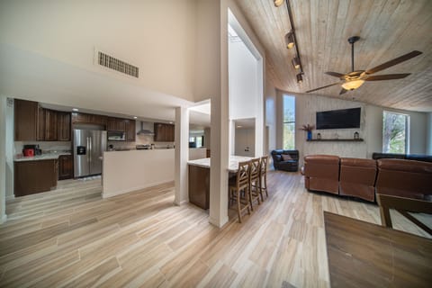 Large open area for large gatherings. 