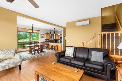 Living room looking into dining room