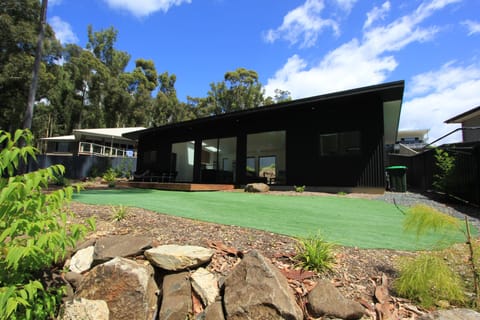 Rear of property