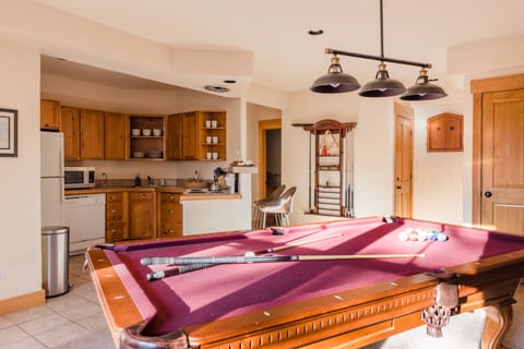 Game night at the billiards table!