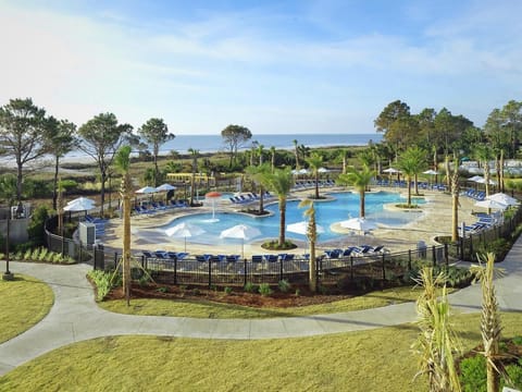 One of Two Resort Pools