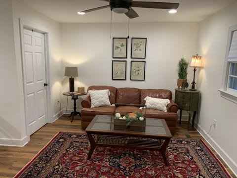 Den with sleeper sofa