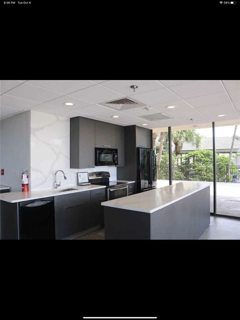 Community kitchen area
