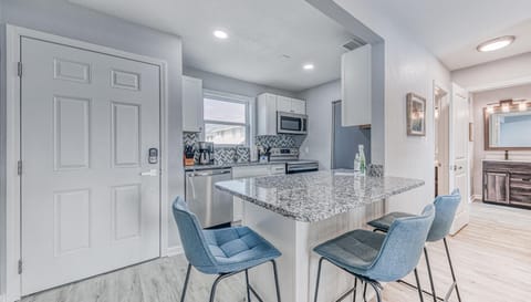 Kitchen With Breakfast Bar