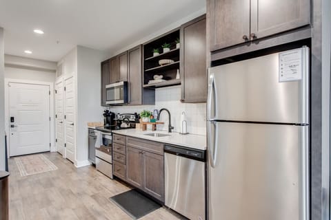 View from the living room towards the front door.