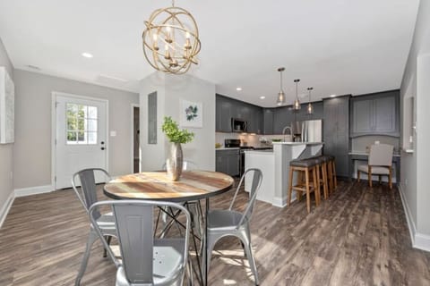 DINING ROOM - table for 4, back door to enter from the parking spots