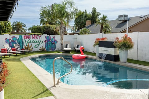 Red Doors was designed to feel different from a typical Scottsdale vacation rent