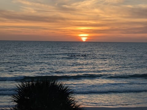 Balcony sunset