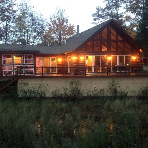 Evening at the cabin