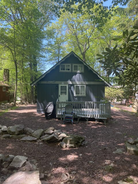 Back of the house from firepit