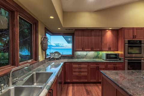 Even the chefs get great views!