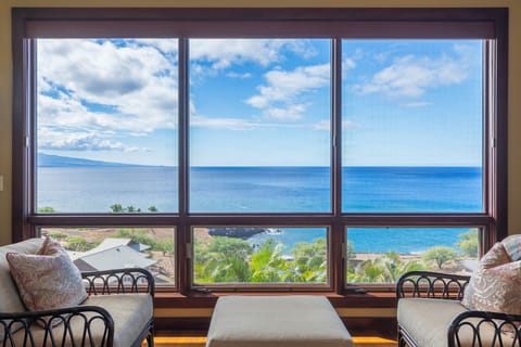 Your first view in the am from bed.