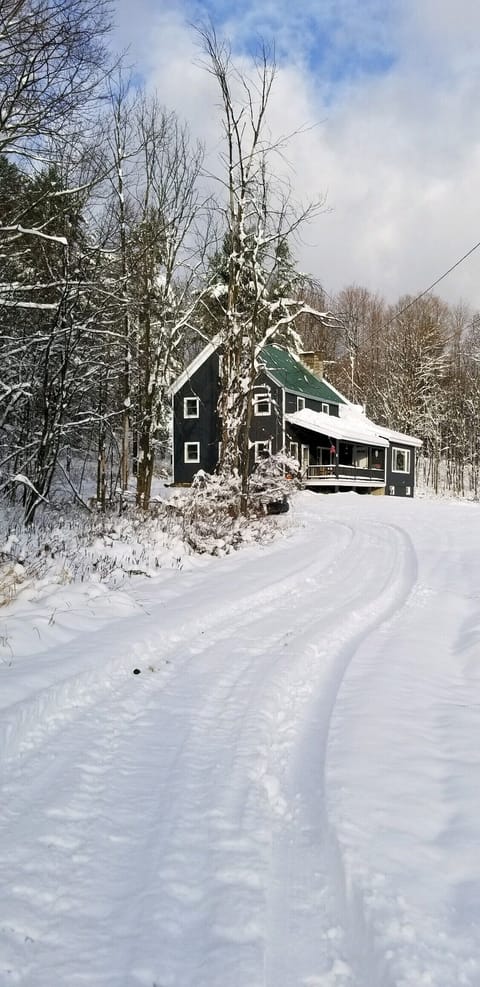 Bear North Home from Harvey Road entrance!  Peace!