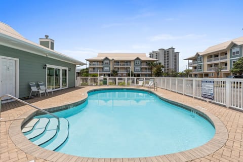 Enjoy a dip in the community pool.