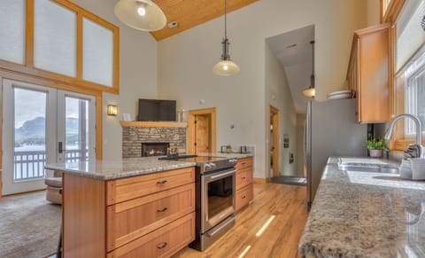 Fully functional, open concept kitchen