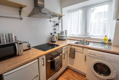 Fully stocked kitchen 