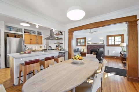Dining Room Table and Breakfast Counter