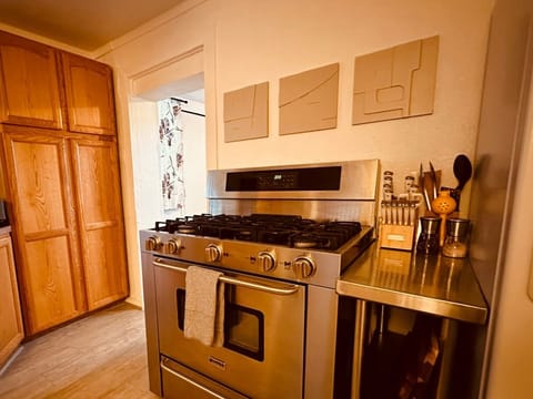 6 burner 36" stainless range/oven