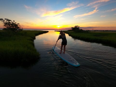 standup paddle from your back yard.