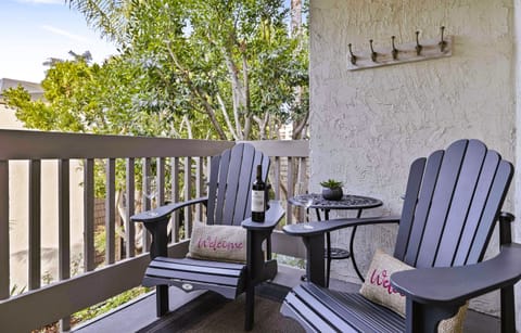 Comfy chairs on Patio