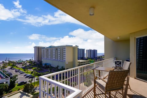 Beautiful Gulf View from the Private Wrap-Around Balcony!