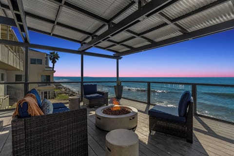 Cozy by the Fire as You Watch the Gorgeous Sunset Ahead