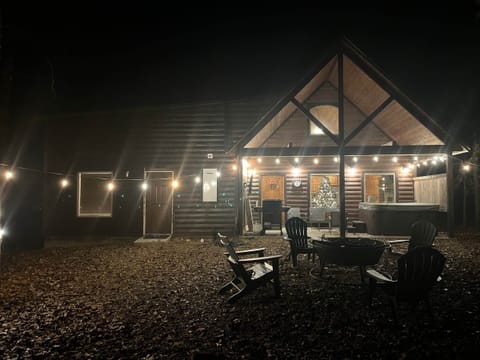 Outside Patio with Hot Tub